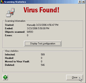 Virus and Spyware Removal